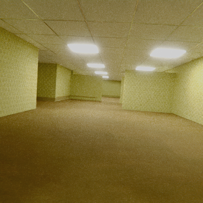 Image of level 0 of the backrooms