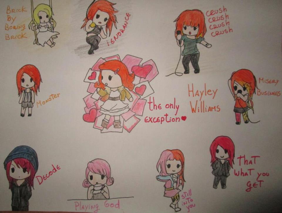 Hayley Williams chibi videos