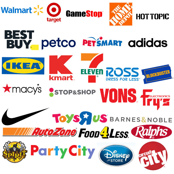 Stores Logos Update by Estebanisawesome on DeviantArt