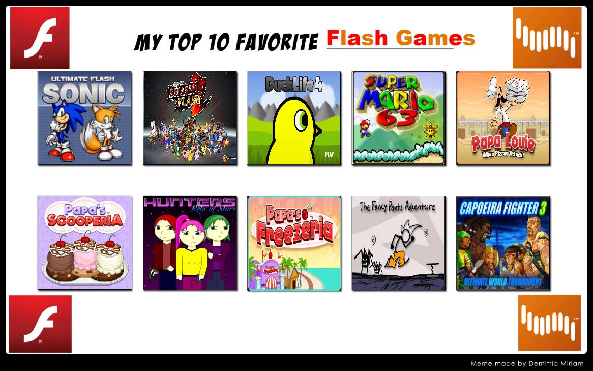 What are some of your favorite flash games (especially from your