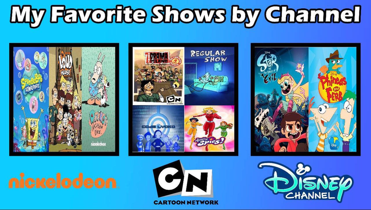 Channel V Deviantart My Favorite Shows by Channel by Estebanisawesome on DeviantArt
