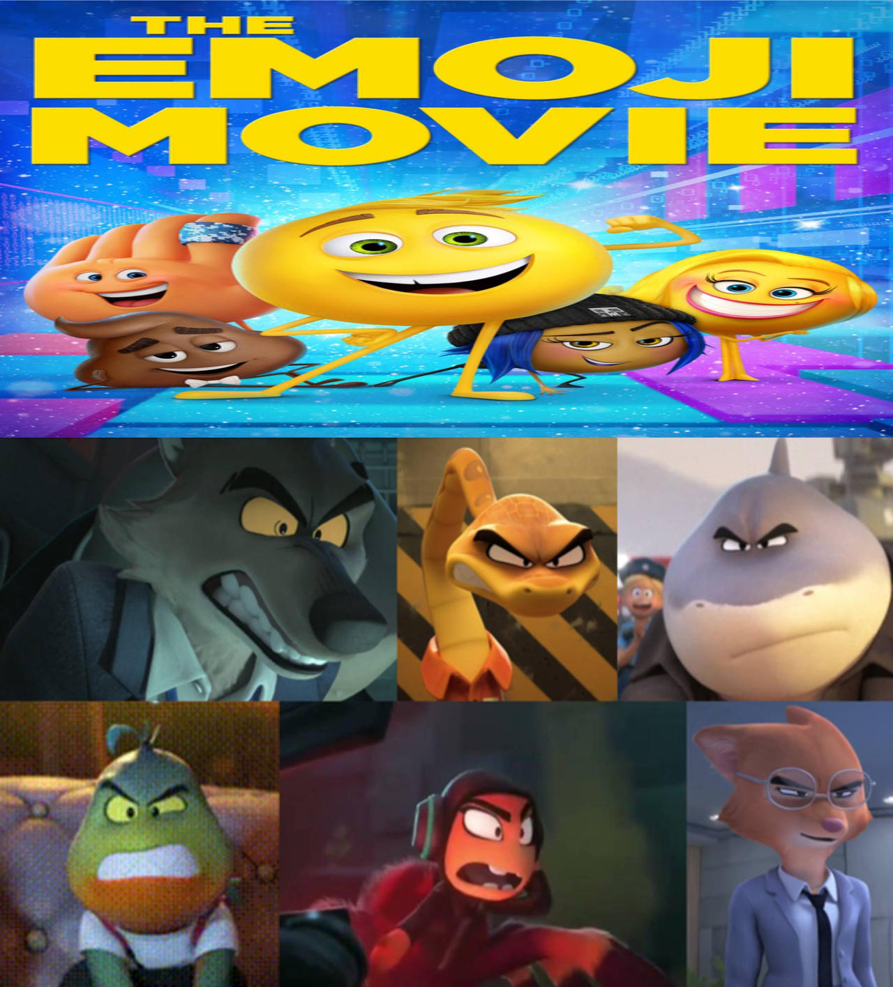 The Bad Guys Hates The Emoji Movie by Estebanisawesome on DeviantArt