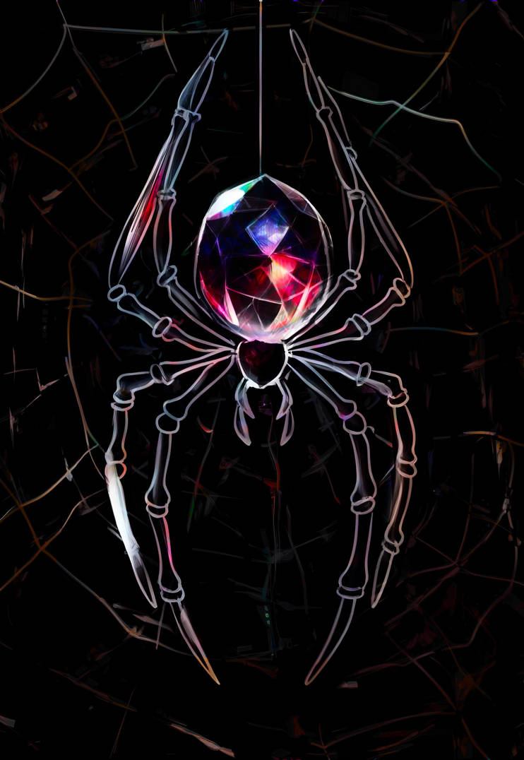 Deviantart Spider Avatar Crystal Spiders Lair by mowatart on DeviantArt