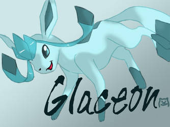 Glaceon by Nyankyuu