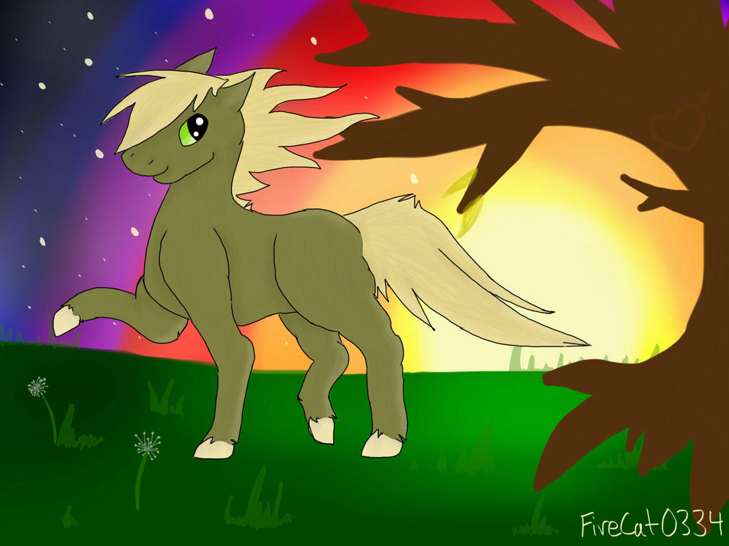 Golden Rake in the Sunset by FireCat0334 on DeviantArt