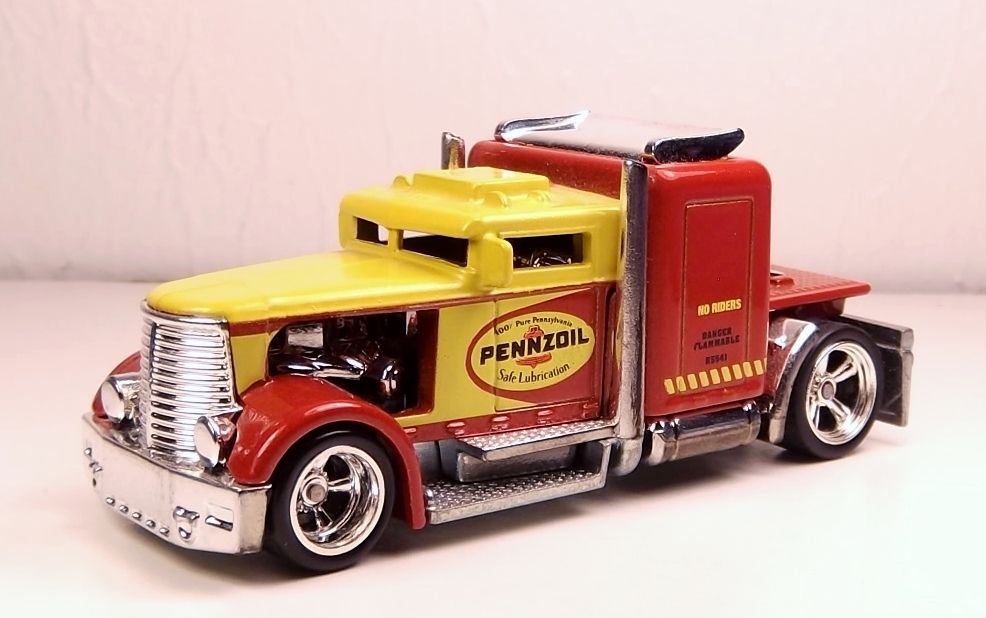 Hot Wheels Pennzoil Convoy Custom