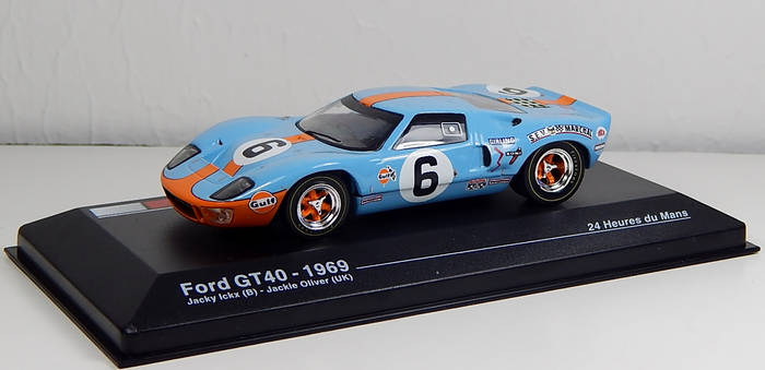 IXO  Gulf 1969 Ford GT40 #6