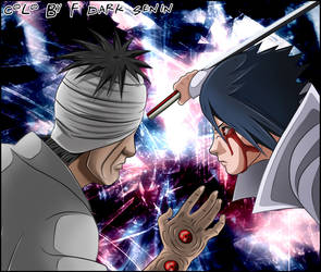 Danzo Vs sasuke