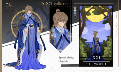 TAROT #21 The World ~AUCTION~ [OPEN] by Fiorrie