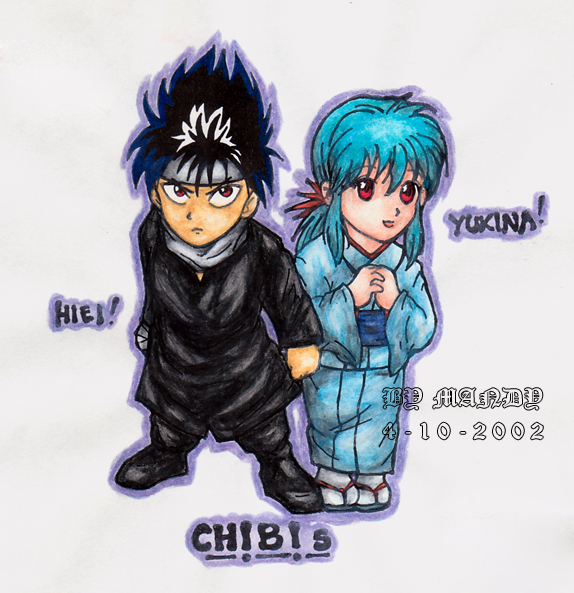 Chibi hiei and yukina