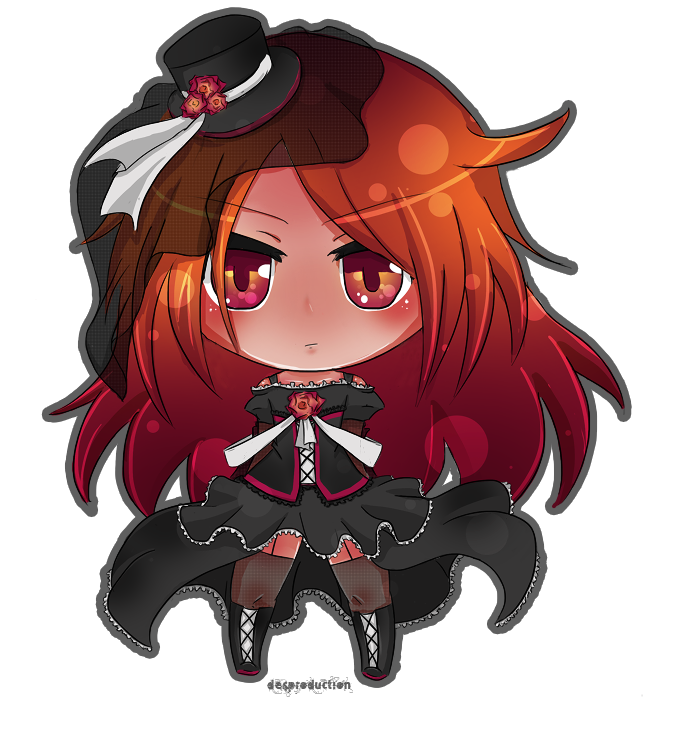 Chibi Namine Ritsu Imitation Black By Desproduction On Deviantart