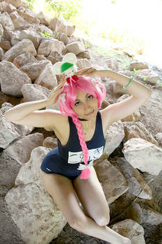 Komugi-chan Sukumizu Cosplay 2