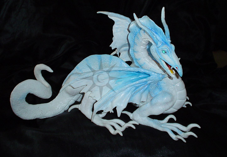 Light blue dragon