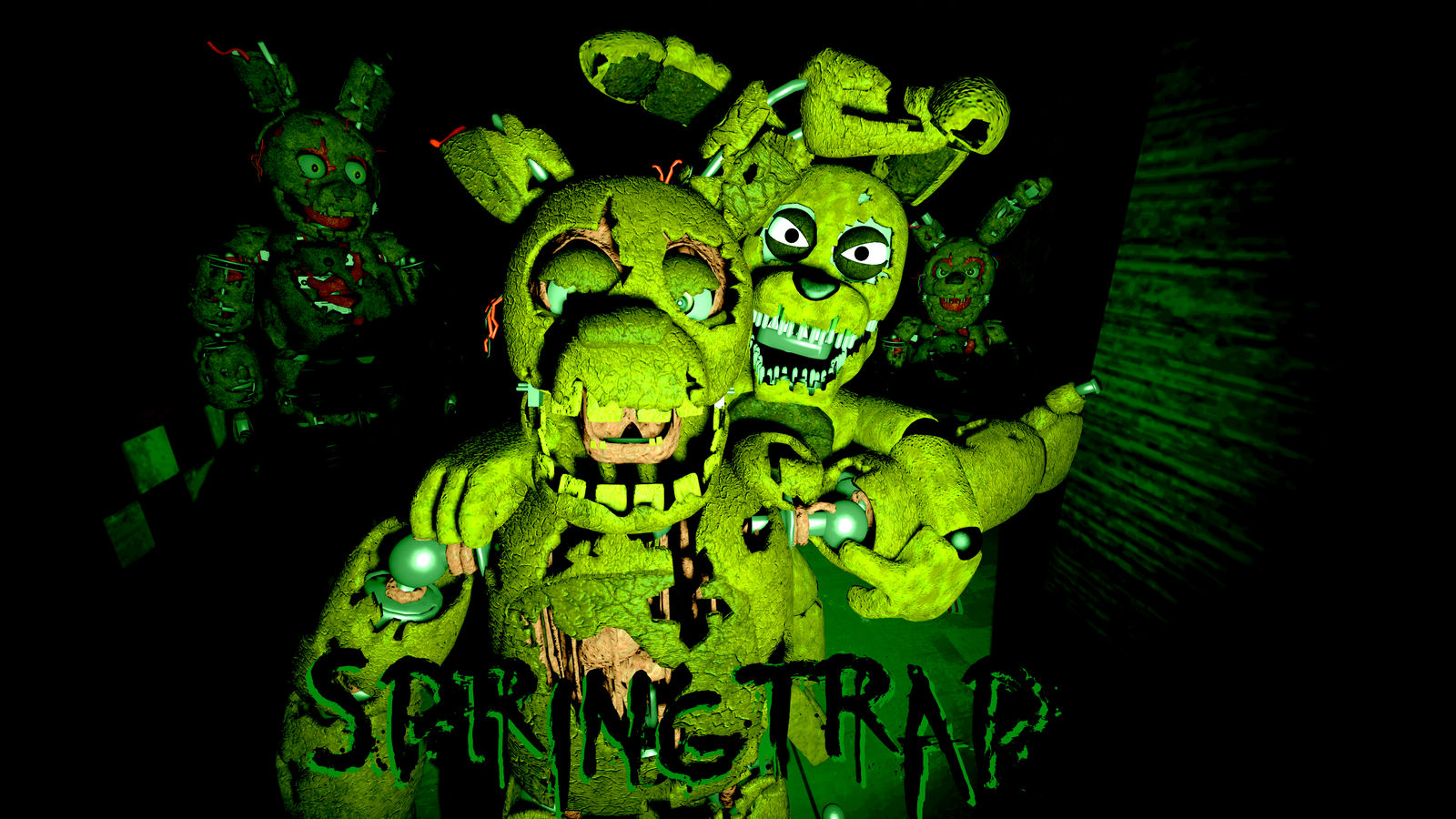 Springtrap (4K Image) by Cherryvania on DeviantArt