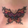 Butterfly Tattoo Tribal wColor