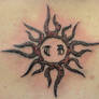 Stone Work Sun Tattoo