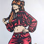 Asuka -First attempt at drawing feet-