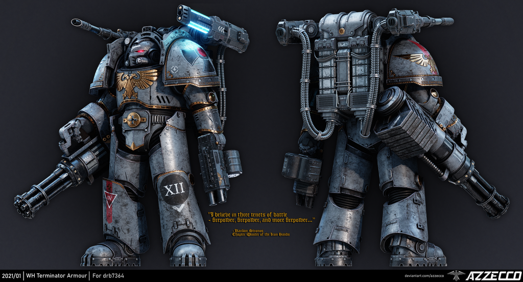 Drake Pattern Terminator Armor by drb7364 on DeviantArt