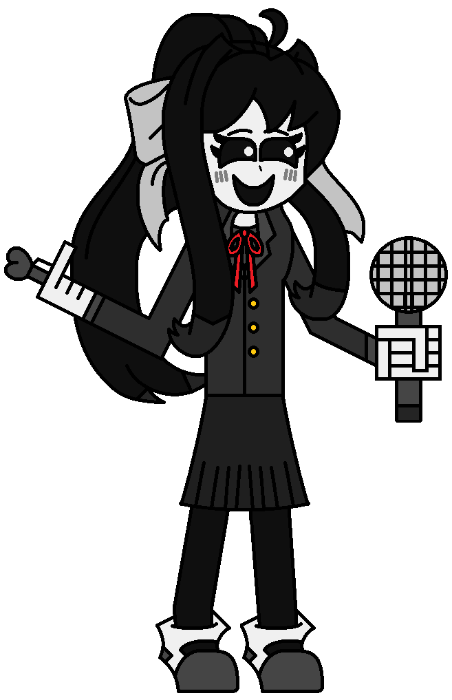 FNF Ghost Jillian Monika. by GanendraE2class on DeviantArt