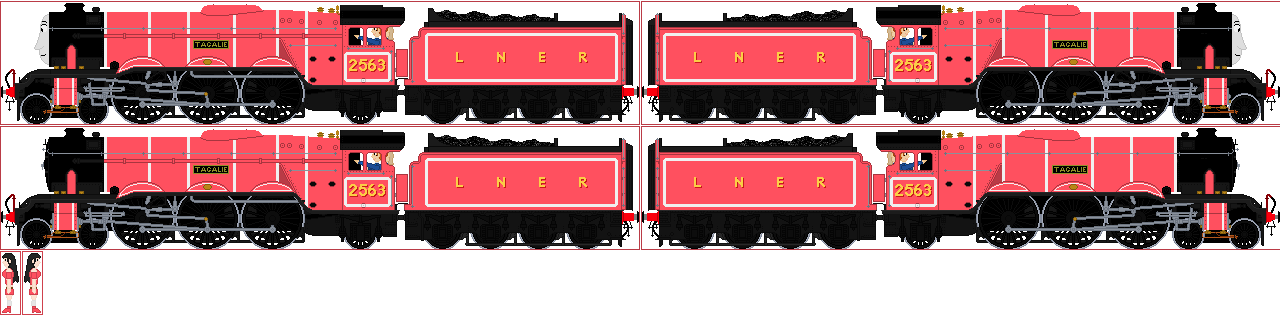 Lner O2 Class Deviantart Tagalie The LNER Gresley A1/A3 by GanendraE2class on DeviantArt