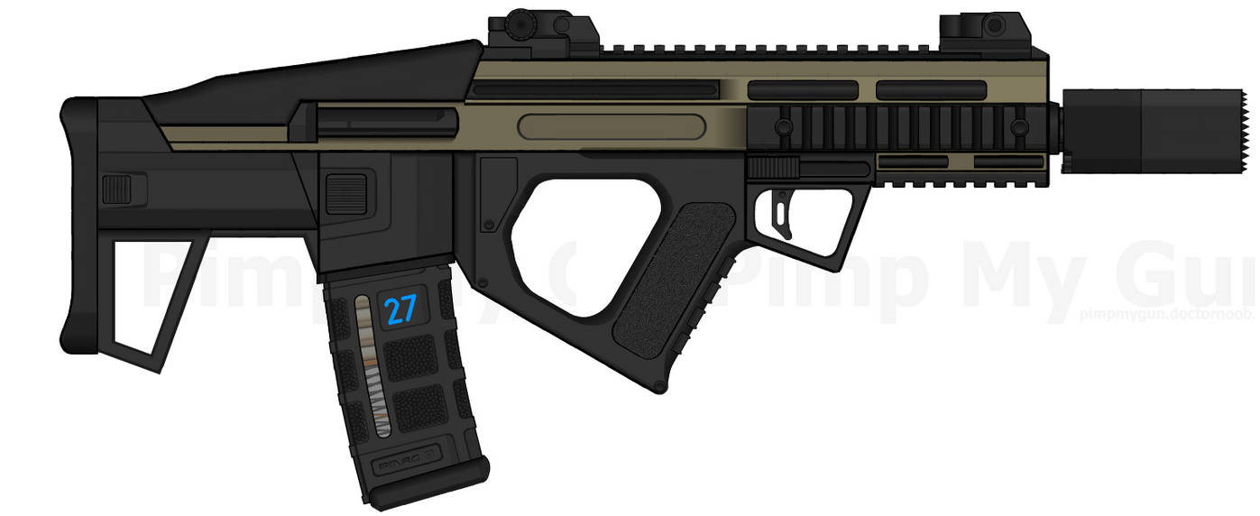 Jackal PDW by 234james on DeviantArt