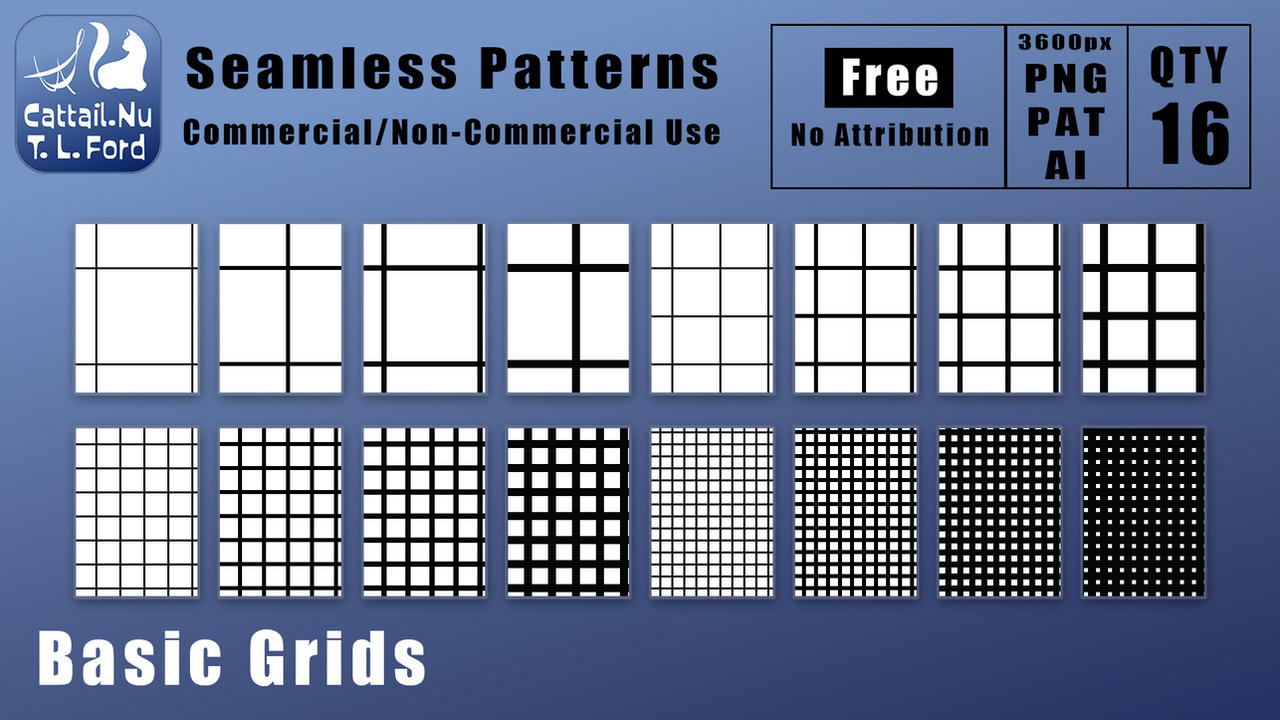 Grids Patterns by CattailNu on DeviantArt