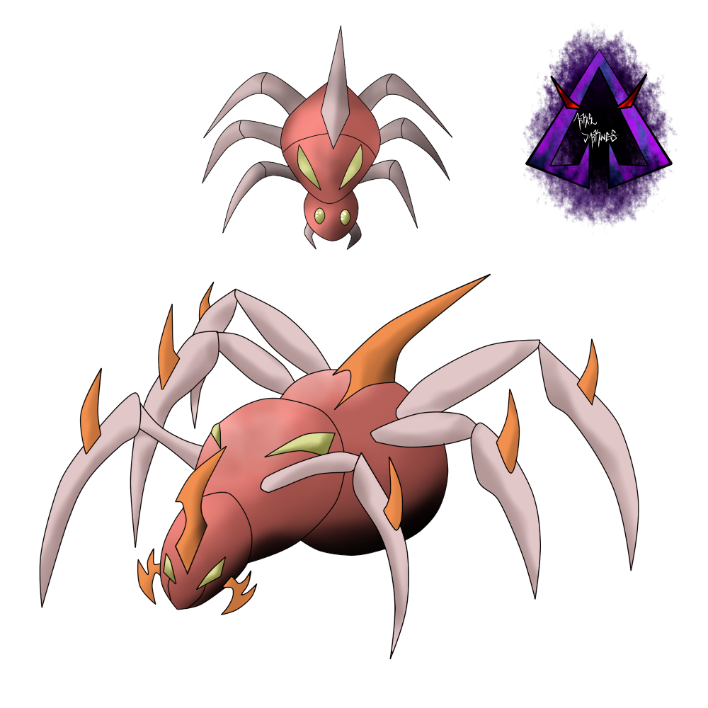 Nijitaki Fakemon! 073,74 Antzar Giantant