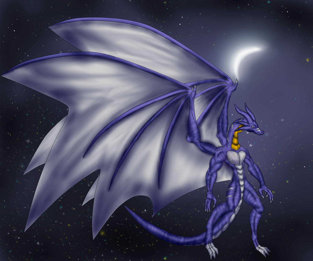 The Darkness Tales Species - Crescent moon Dragon