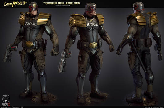 Judge Dredd Presentation Shot