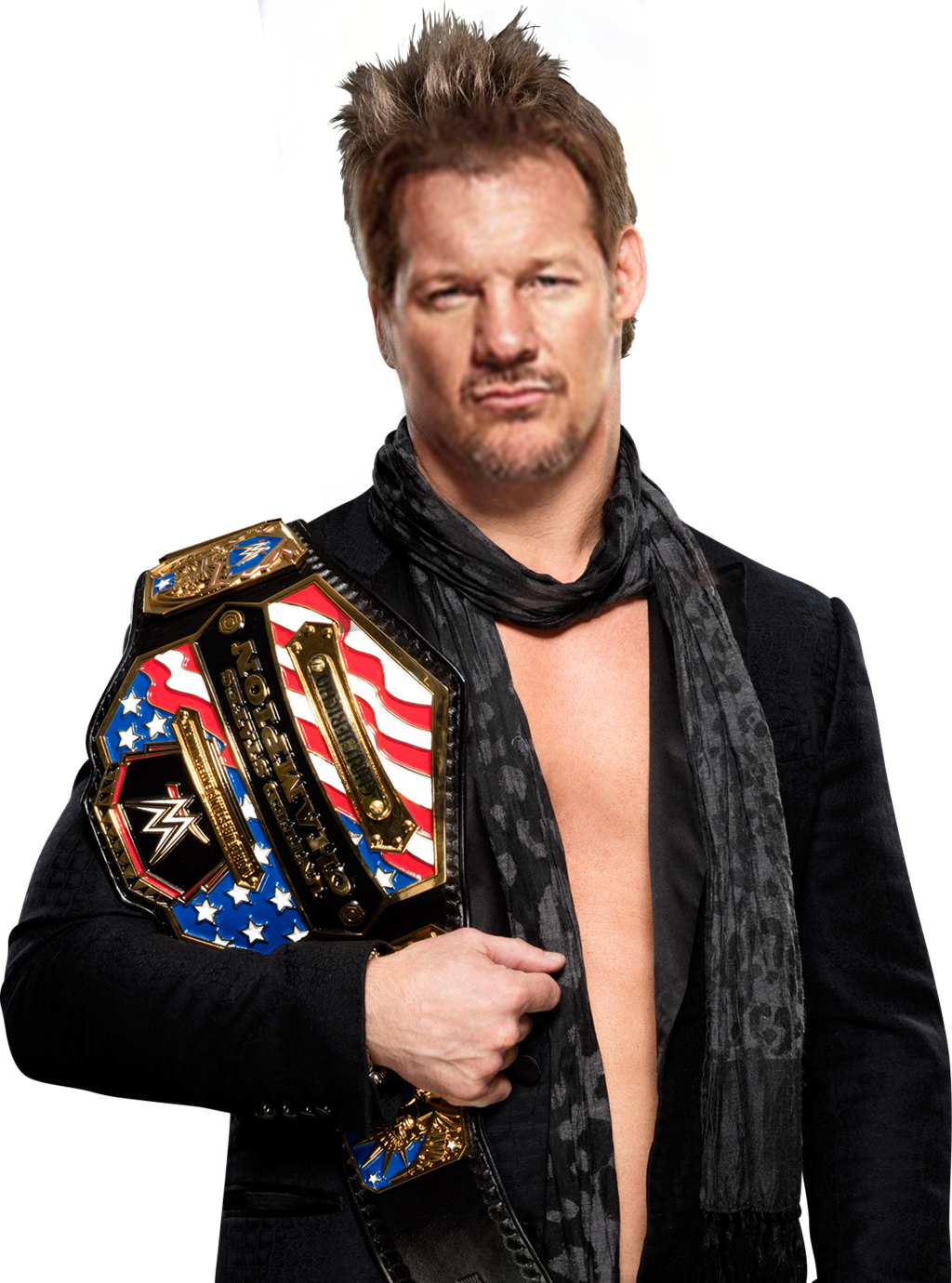 CHRIS JERICHO UNITED STATES CHAMPION PNG 2017 by Antonixo02 on