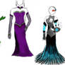 Teen titans evening gown collection