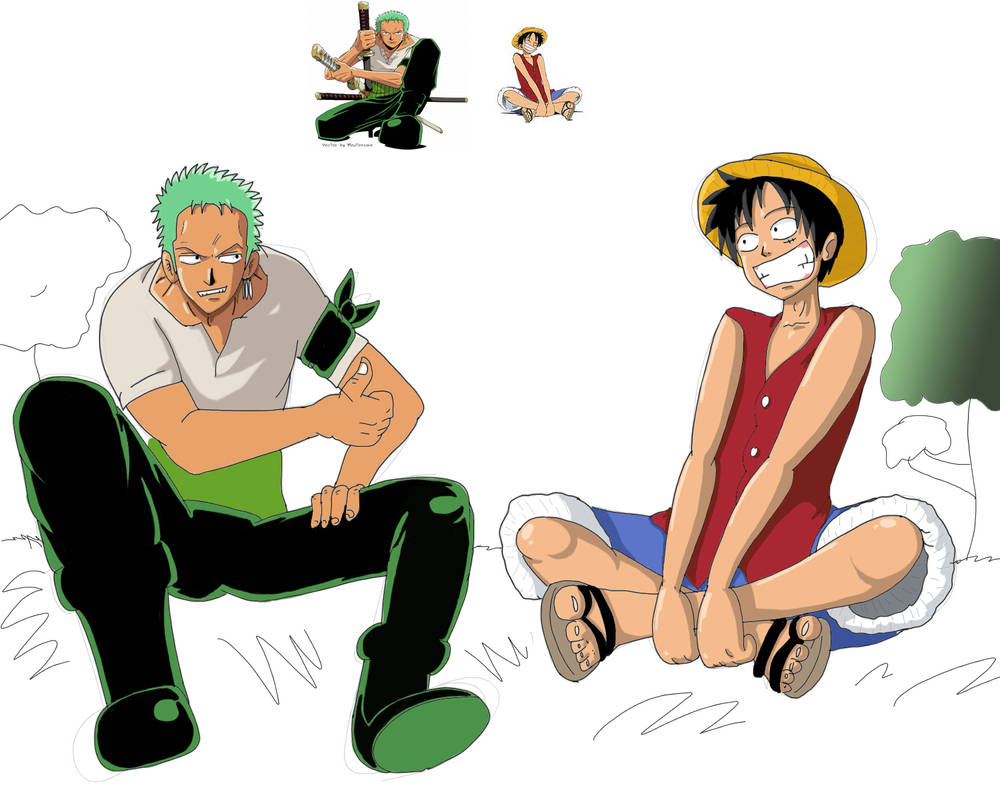 Luffy And Zoro By Bocodamondo On DeviantArt luffy-and-zoro-by-bocodamondo-on-deviantart