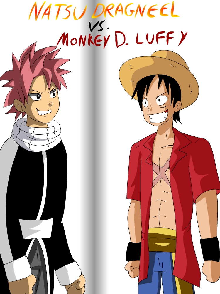 Luffy vs Natsu: Cover