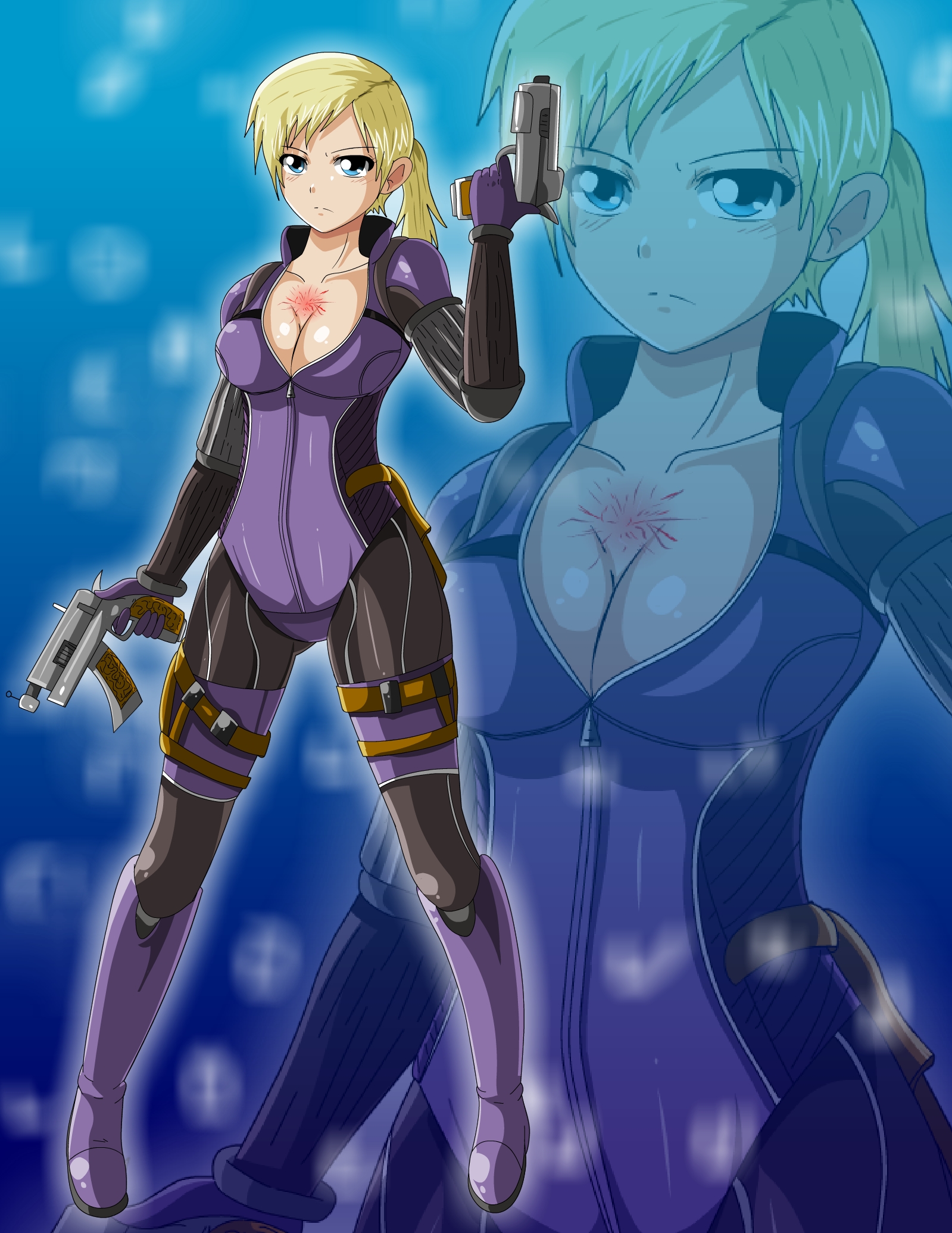 Jill Valentine - Battle Suit by bocodamondo