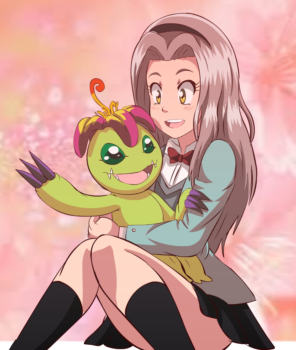 Mimi and palmon