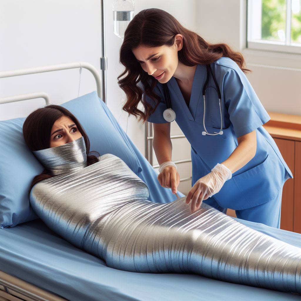 Tape Mummification AI Generated By SeBoDude On DeviantArt tape-mummification-ai-generated-by-sebodude-on-deviantart