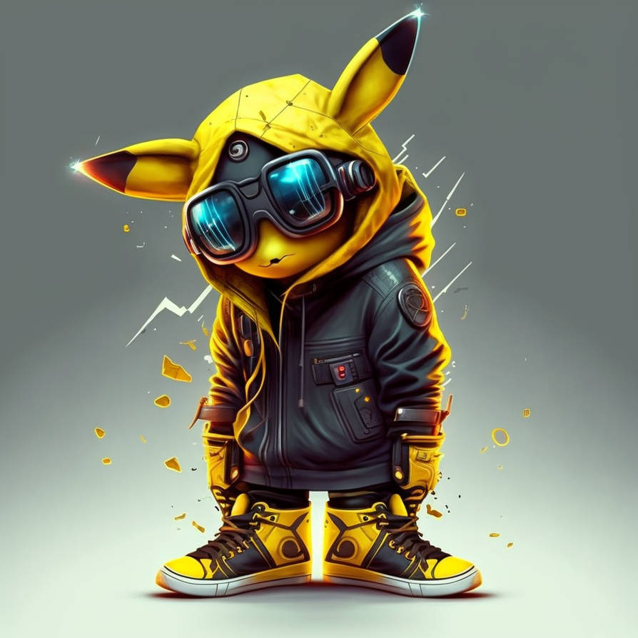 Futuristic Pikachu by NikotTroou on DeviantArt