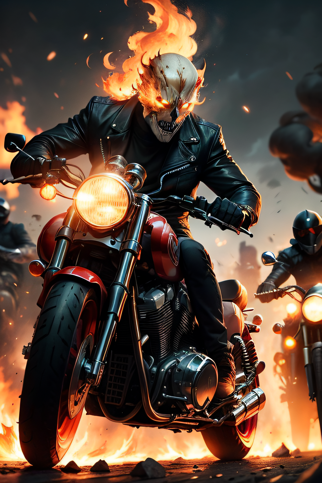 Ghost Rider: (Johnny Blaze) by NostalgicSUPERFAN on DeviantArt