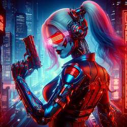 Cyberpunk Harley