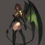Morganna Succubus/Devil form by UlielArt