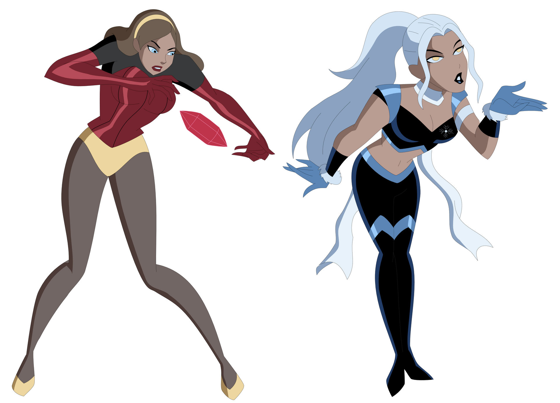 DCAU Crystalheart and Snowmaiden
