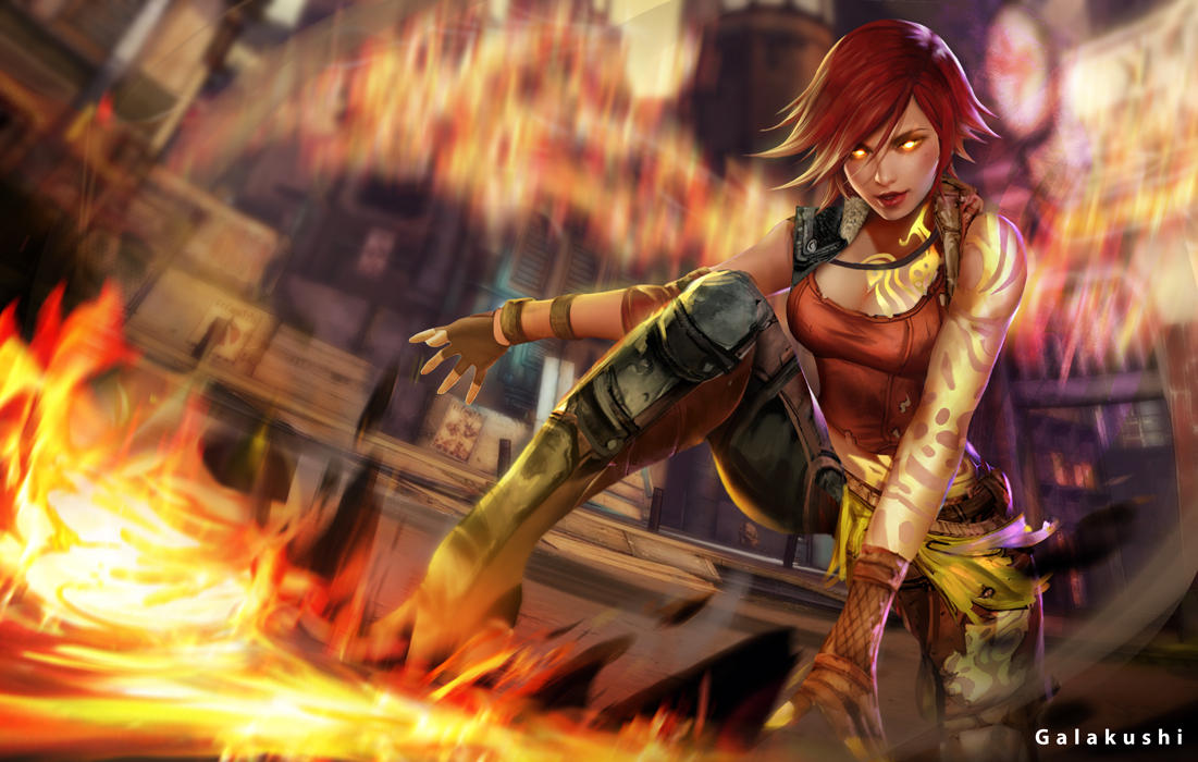 Lilith Firehawk Sticker Lilith - The Firehawk by Galakushi on DeviantArt