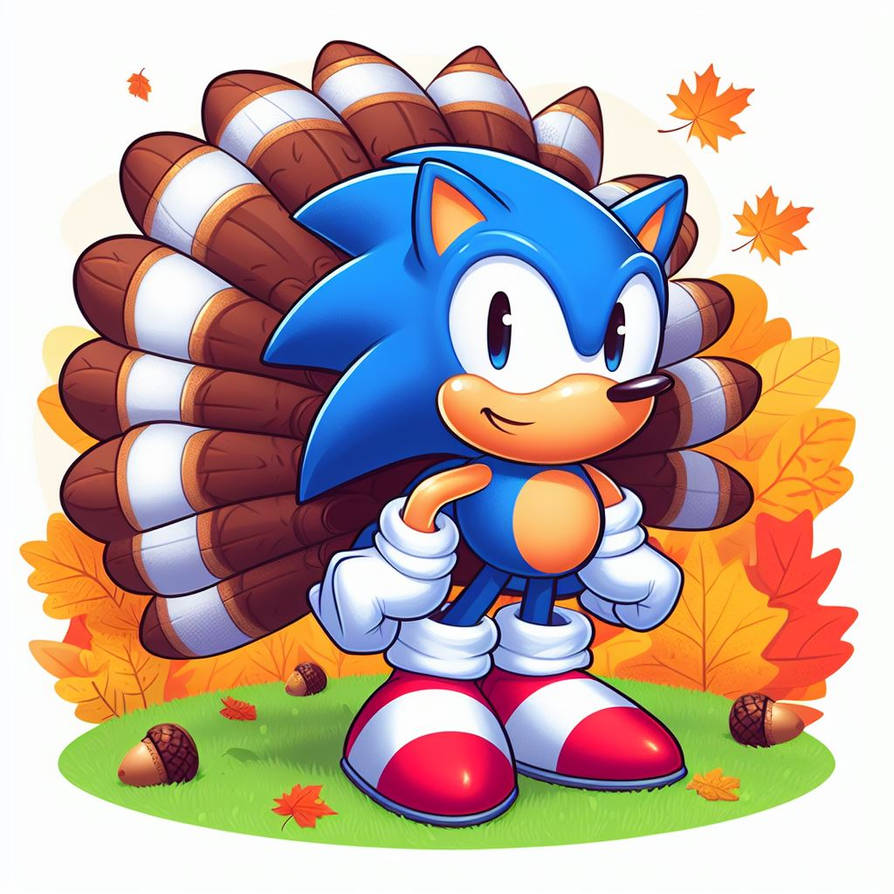 Sonic Turkey by stoneificaunt on DeviantArt