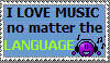 Love Music Stamp