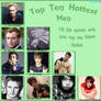 Top Ten Hottest Men meme