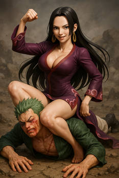 Boa Hancock VS Roronoa Zoro