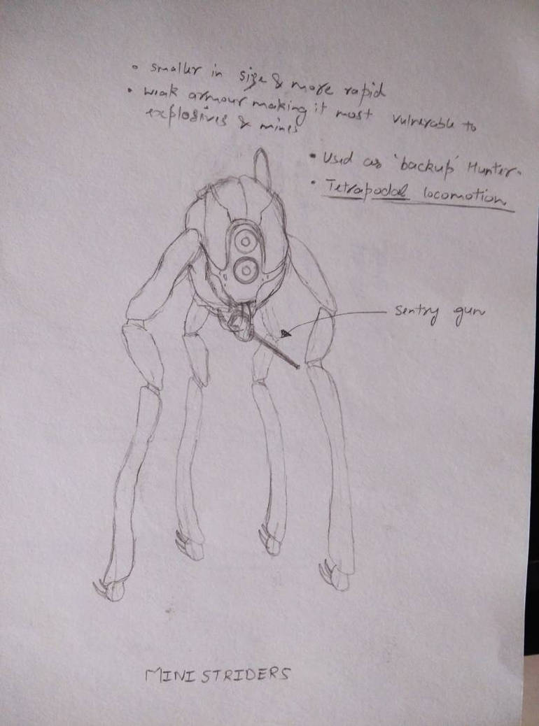 Half-Life: Mini Striders by Deepankar2002 on DeviantArt