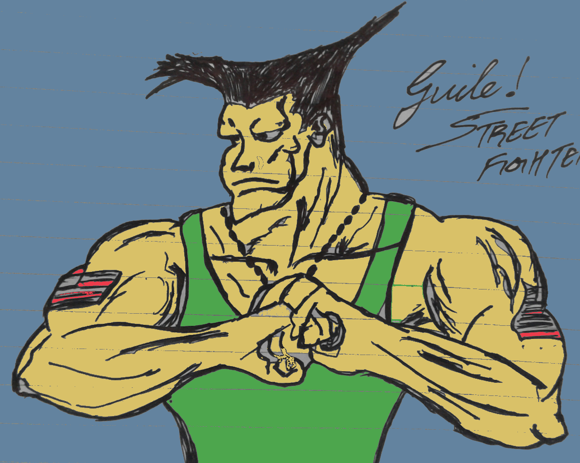 Guile. Street Fighter tribute. by Kshitij1233 on DeviantArt