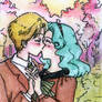 Kiss in the park - ACEO no02