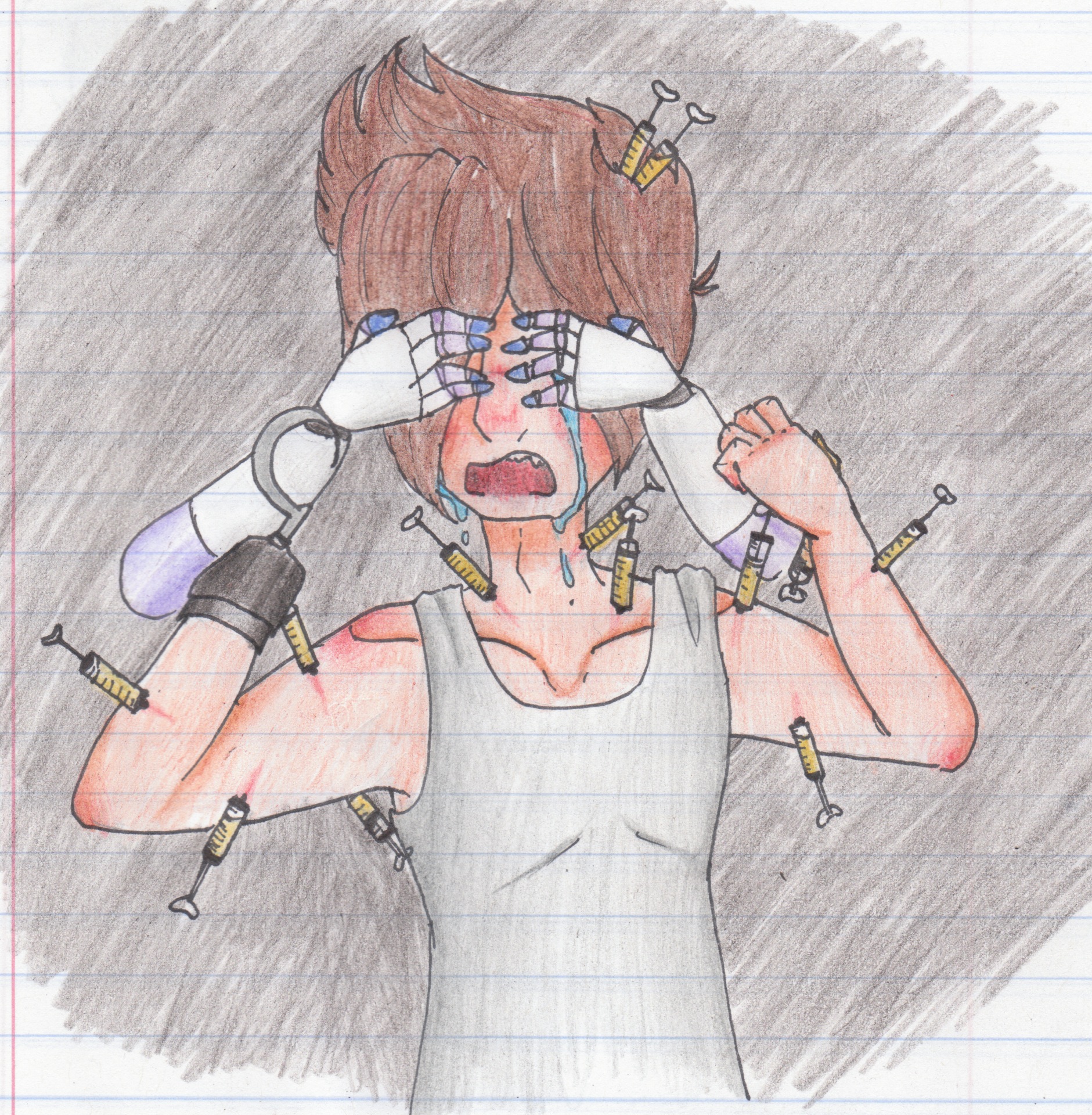 Goretober day Eight: Needles by jj-the-hamster